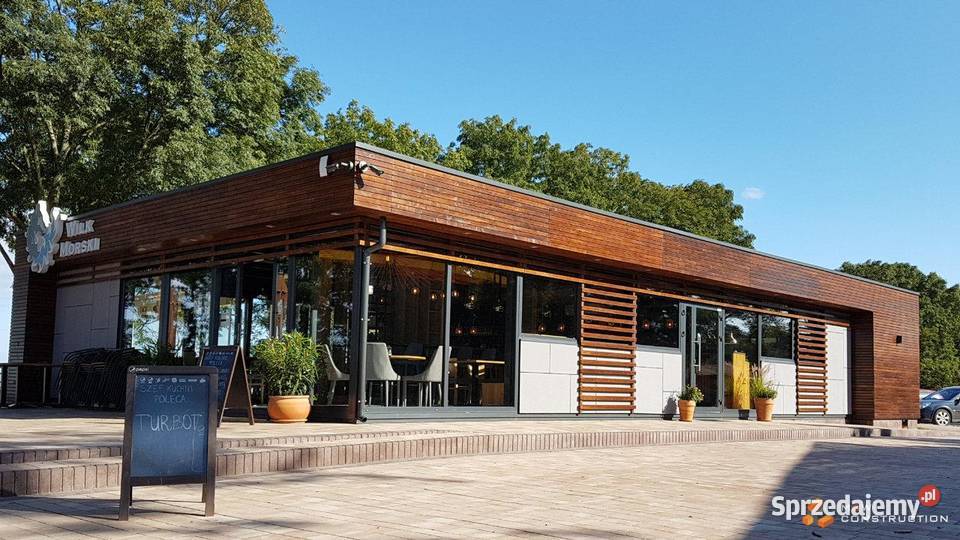 Pawilon handlowy kontener gastronomiczny Jarosławiec