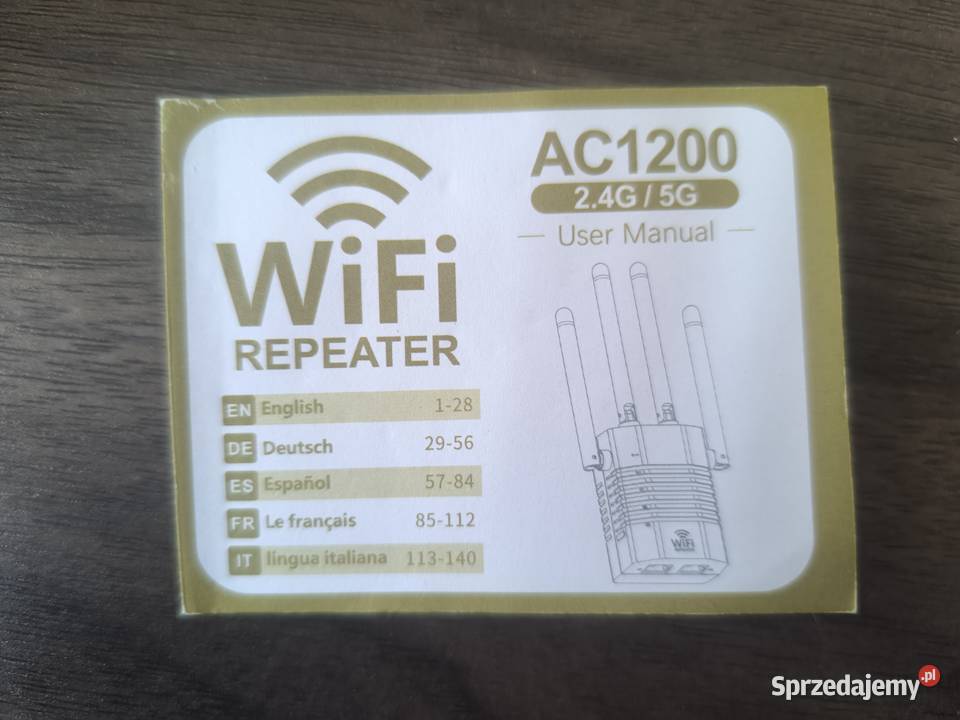 repeaterwzmacniacz sygnału wifi Szczucin sprzedam