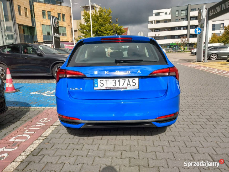 koda Scala 10 TSI 95 style led czujniki virtual śląskie Tychy
