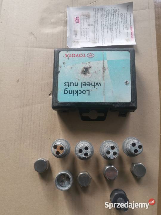 Nakrętki zabezpieczające koła Toyota