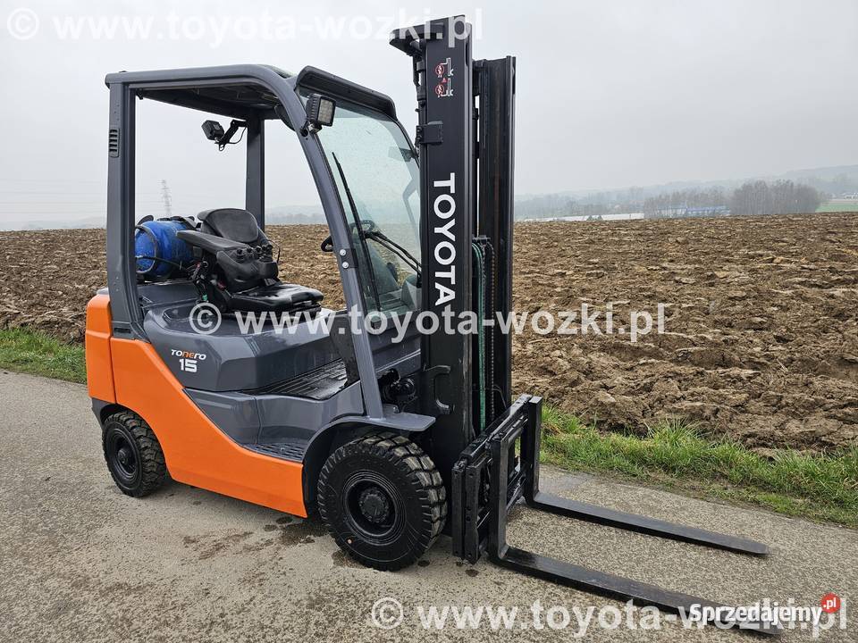 Wózek widłowy TOYOTA 8FGF15 wolny skok 8FG15 Wadowice