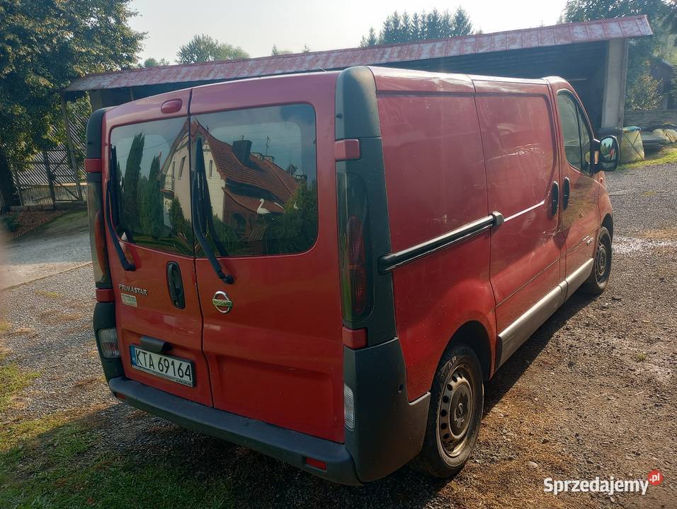 Sprzedam samochód Nissan Primastar Renault nieuszkodzony Lubcza