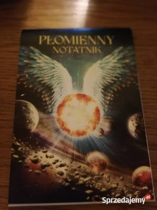 Płomienny Notatnik notes z nadrukiem Dąbrowa Górnicza