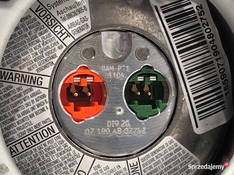 PODUSZKA POWIETRZNA KIEROWCY AUDI Q7 4L