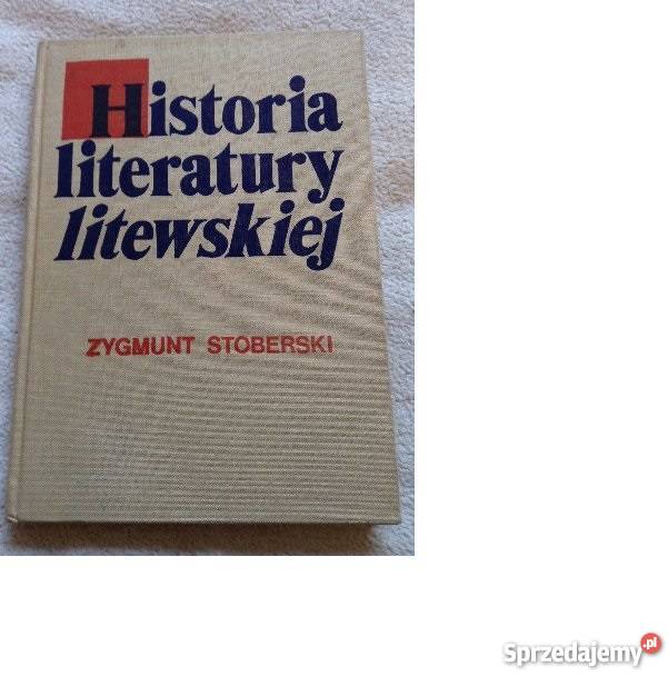 Stoberski HISTORIA LITERATURY fa filologie, językoznawstwo zachodniopomorskie Szczecin