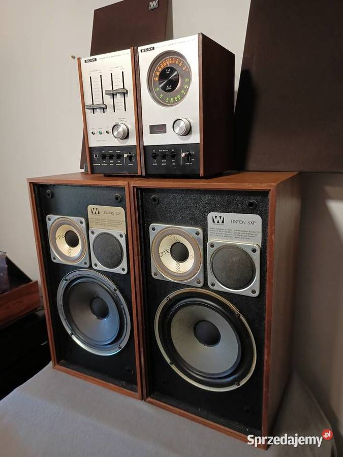 Zestaw Vintage SONY WHARFEDALE Gdynia