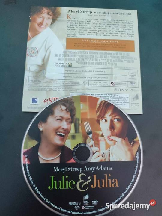 Film DVD Julie Julia Nagradowice