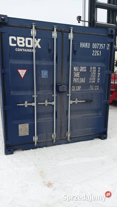 SPRZEDAM kontener Morski 6 metrowy 20 DV OneWay Warszawa