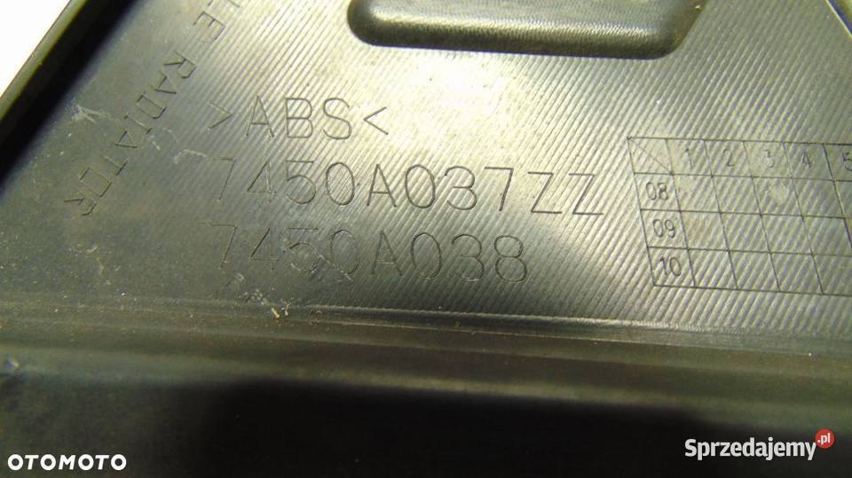 GRILL ATRAPA 7450A03719A MITSUBISHI L200 osobowe Nowy Tomyśl