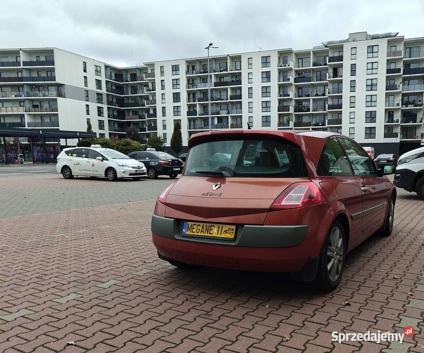 Renault Megane 2 coupe 20 benzyna xenon klima Warszawa