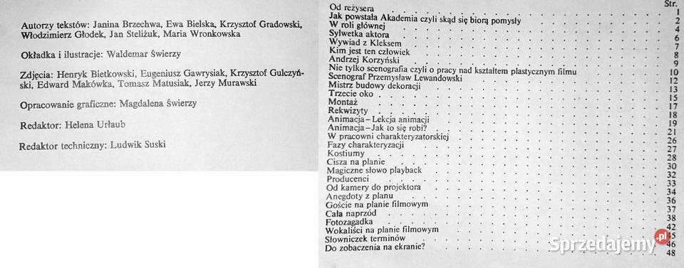 Pan Kleks na ekranie Przewodnik filmach Janina