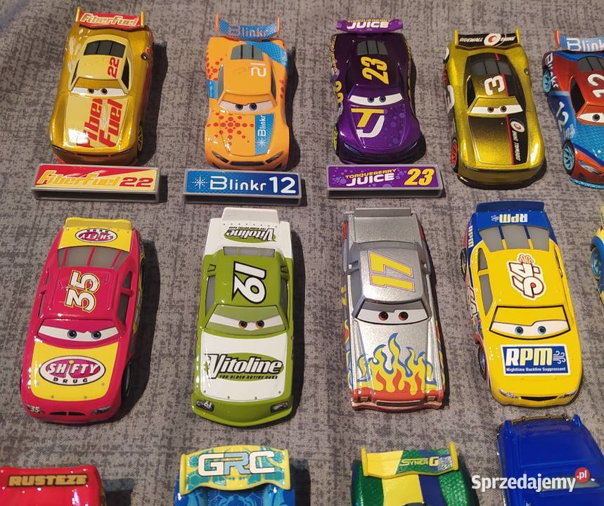 Disney Pixar Cars Auta Mattel 46 sztuk Gdańsk