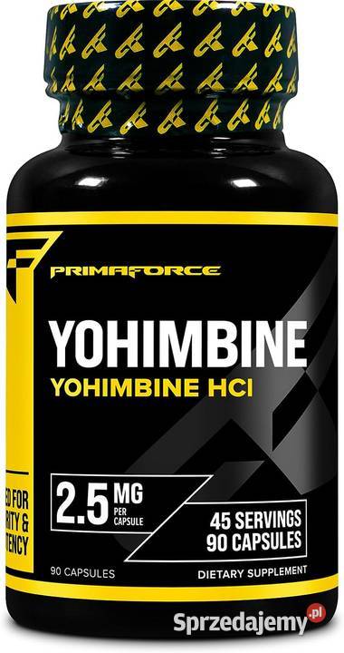 YOHIMBINE HCL PRIMAFORCE JOHIMBINA 90 kapsułek Poznań sprzedam