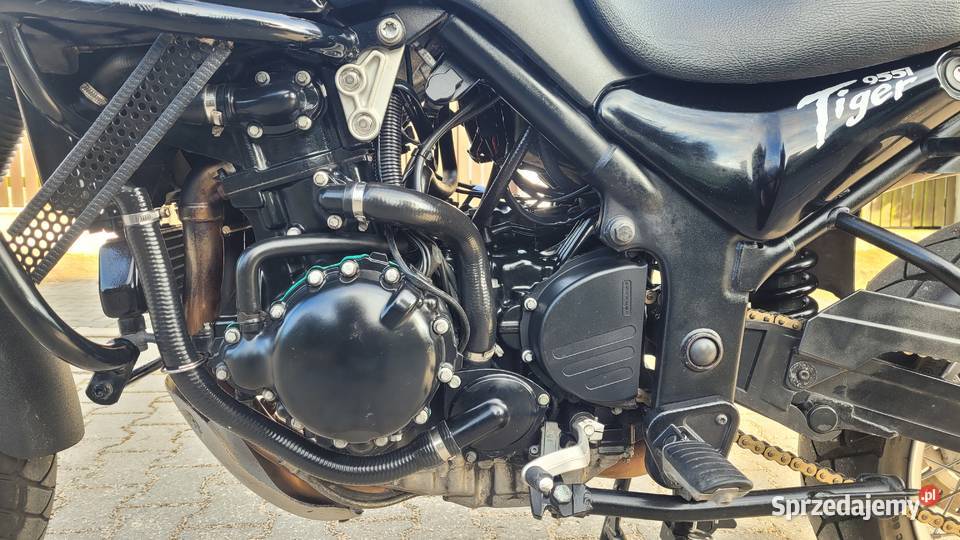 Triumpf Tiger idealny Doinwestowany Bezwypadkowy Triumph Wijewo sprzedam