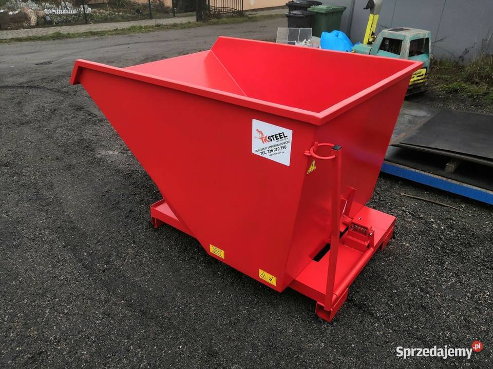 Kontener samowyładowczy 13 m3 blacha 3 mm koleba Więcbork sprzedam