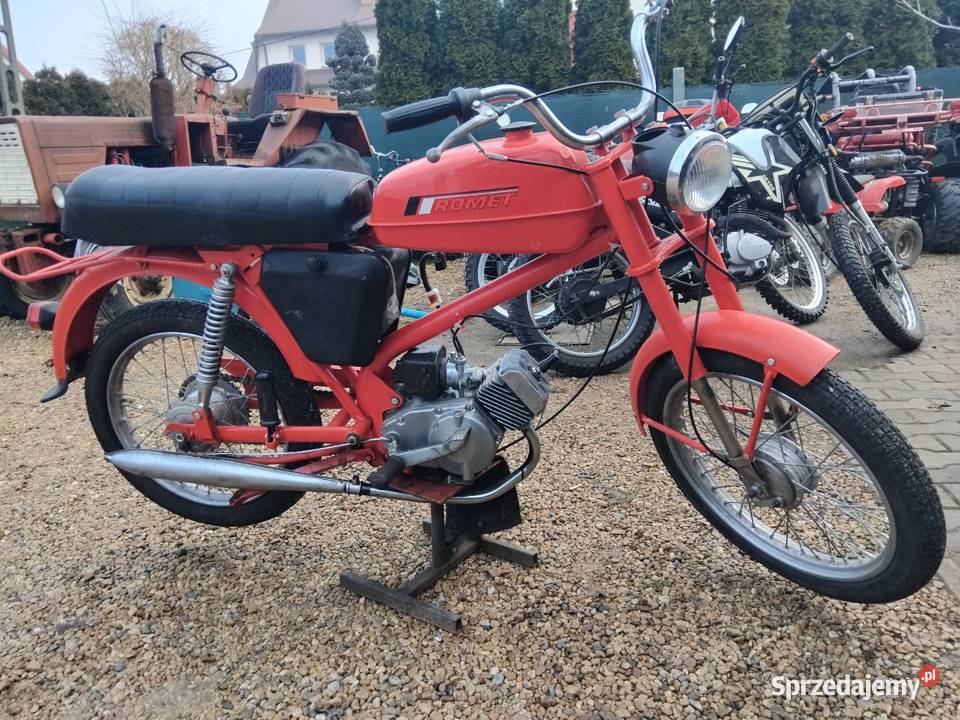 Romet Ogar 205 zarejestrowany aktualne uszkodzony małopolskie Konina