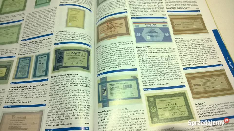 katalog aukcyjny papierów wartościowych 56
