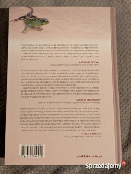 Książka Tropy i Ślady Zwierząt Europy Kraków