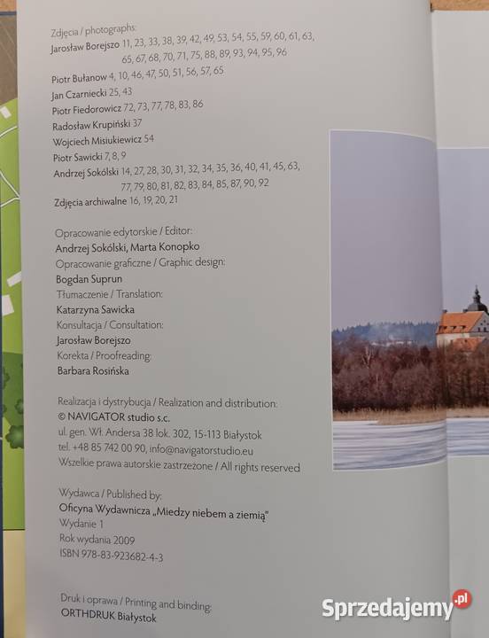 Edmund Burel Wigry Dziedzictwo Kamedułów Rok wydania 2009 Poradniki, albumy i reportaże Białystok