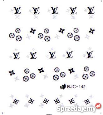 Louis Vuitton naklejki na paznokcie kalkomania Leszno