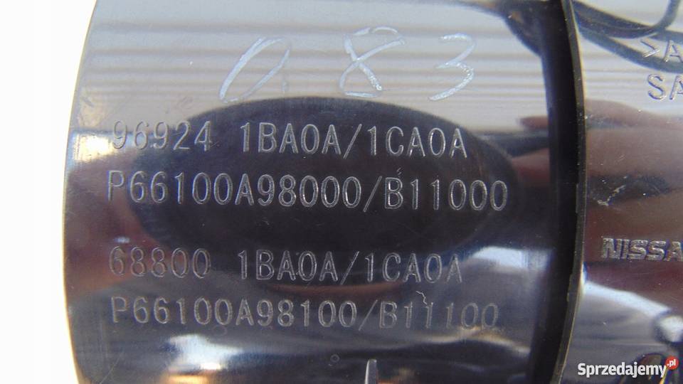 MIESZEK TUNEL INFINITI QX50 969241BA0A osobowe sprzedam
