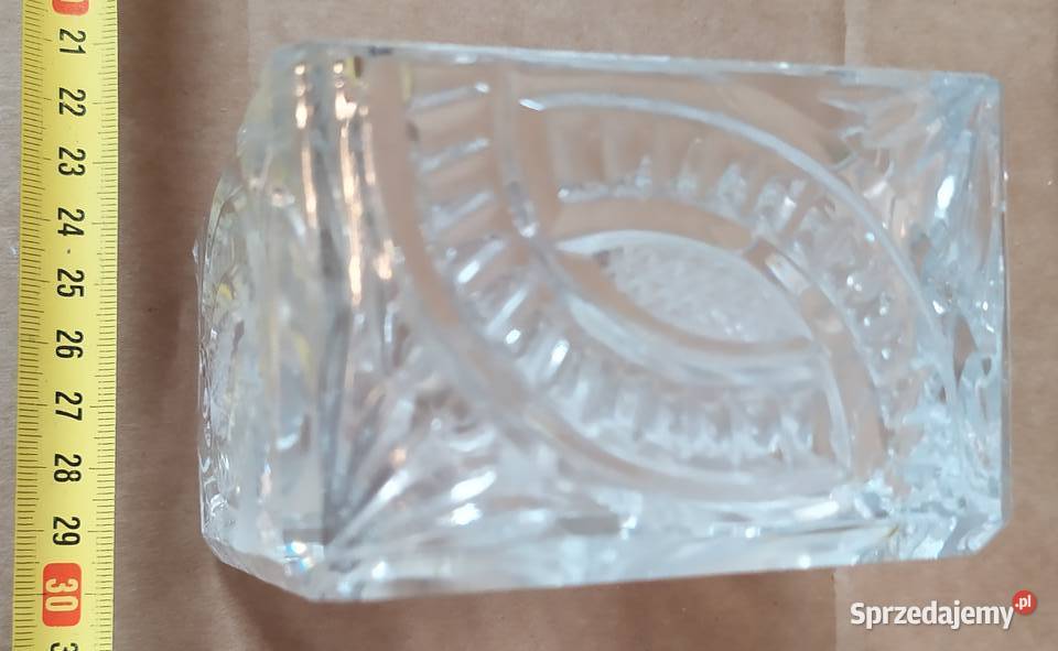 404 Szklany pojemnik PRL Retro Stylówka Pozostałe