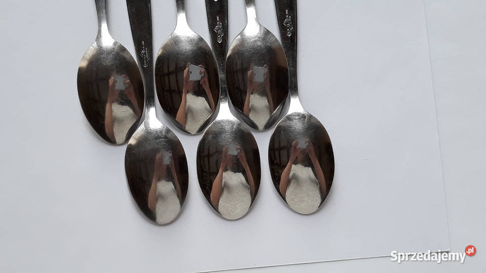 Łyżeczki do herbaty 2 PASECZKI PASKI Gerlach PRL Dąbrowa Górnicza sprzedam