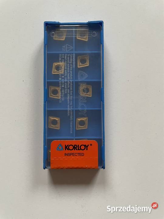 Płytki KORLOY CCMT080308C25 NC3030 Czarnożyły