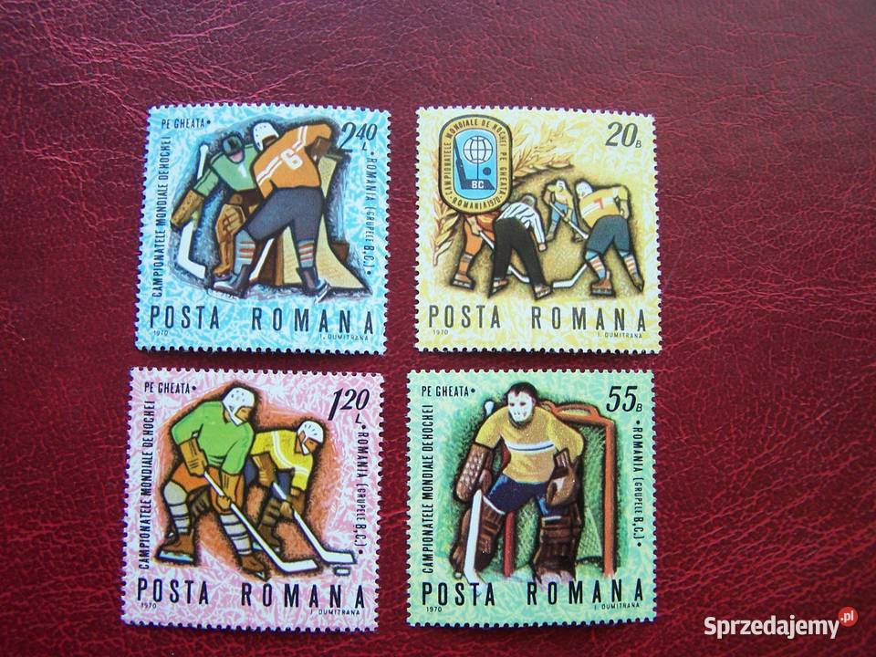 Rumunia 1970 MNH Mi 282023 Sport Hokej Filatelistyka śląskie Tychy