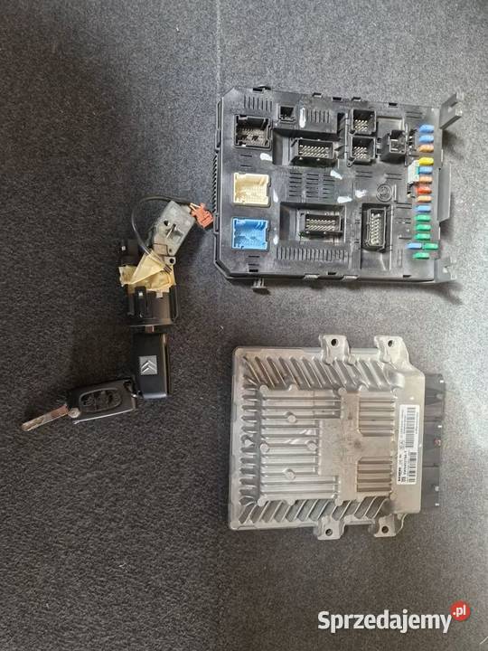 Citroen C6 27 HDi zestaw startowy sterownik Słupca