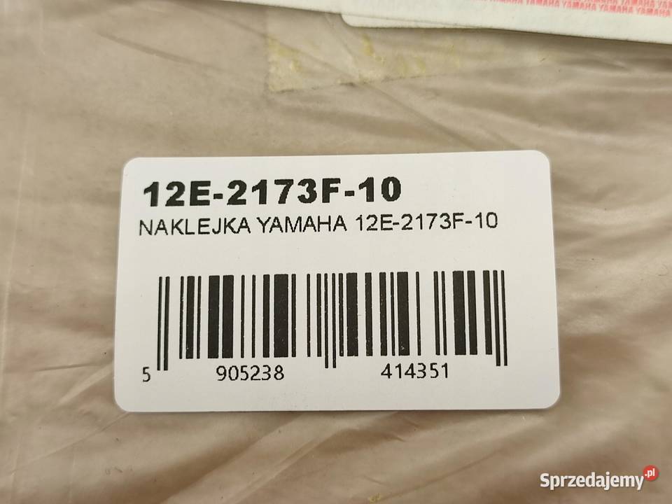 NAKLEJKA NA ZADUPEK PRAWA YAMAHA XS400 1982 lubelskie sprzedam