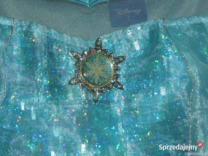 Strój kostium przebranie ELSA KRAINA LODU FROZEN Siedlce sprzedam