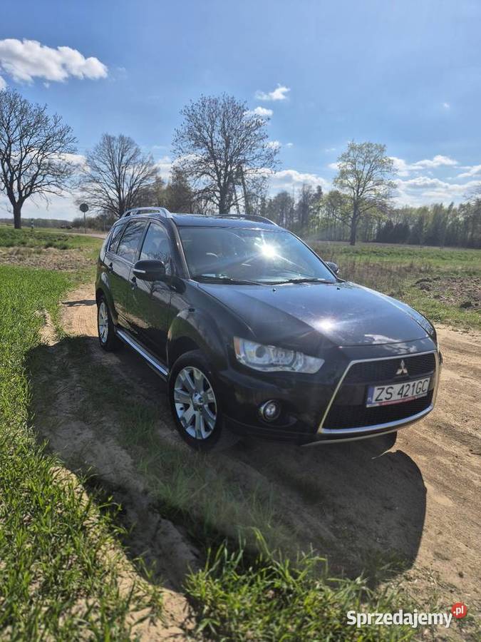 Mitsubishi Outlander 22 DiD 156 super stan skórzana tapicerka zachodniopomorskie Nowogard sprzedam