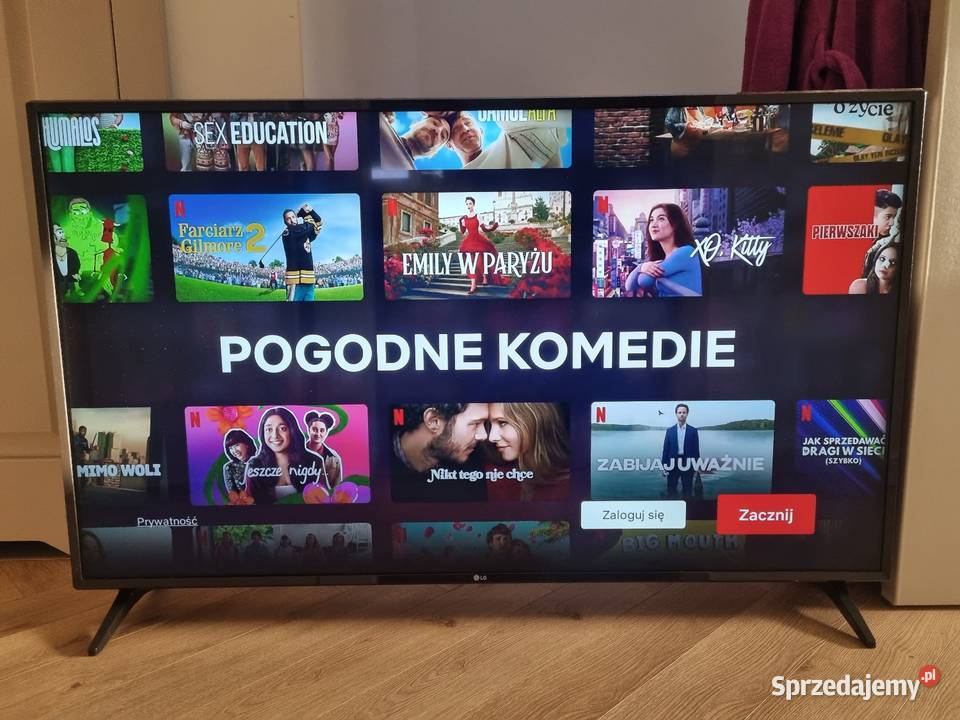 Smart TV LG 55 4K HDR YouTube Netflix WIFi Bojanowo