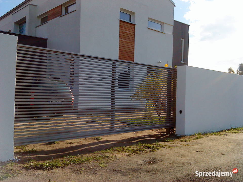 Brama skrzydłowa 500x150 ogrodzenie przęsła Bramy Wrocław