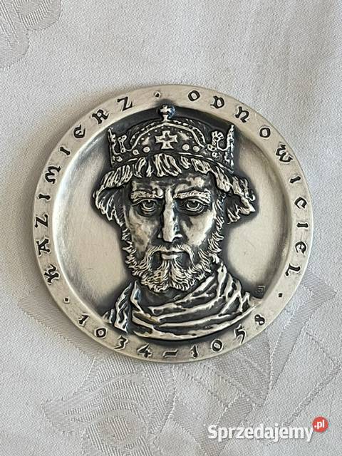 Pamiątkowy medal kolekcjonerski Kazimierz I Kraków