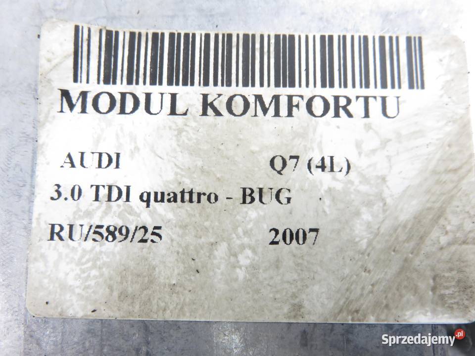MODUŁ BLUETOOTH AUDI Q7 4L 4F1862335 4F1910336A małopolskie
