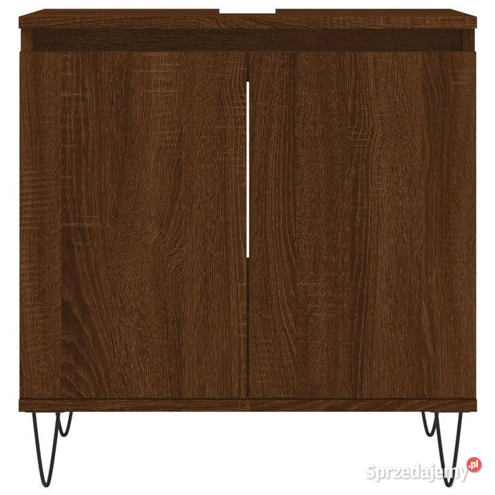 Szafka łazienkowa brązowy dąb 58x33x60 WM831587 Warszawa sprzedam