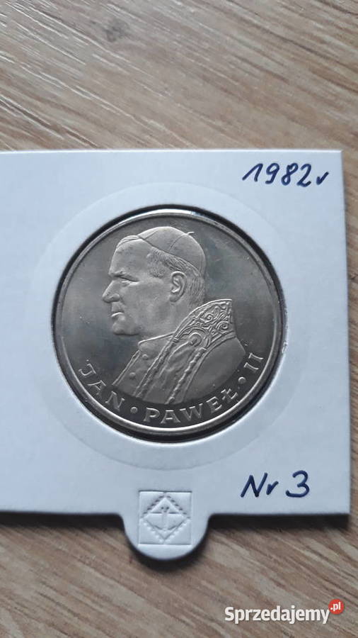 1000 Papież Jan Paweł II 1982 rMennicza 3 Konin