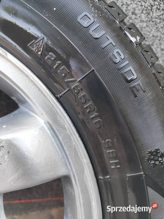 Felgi aluminiowe 5x1143 16 opony zimowe Średnica 16" Warszawa