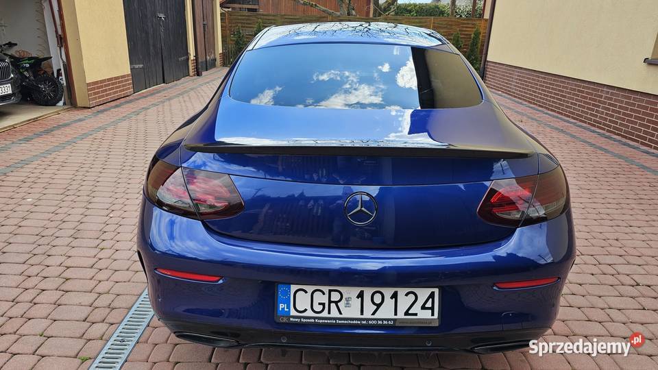 MercedesBenz Klasa C200 Coupe W205 184 Film 90000km Zarszyn