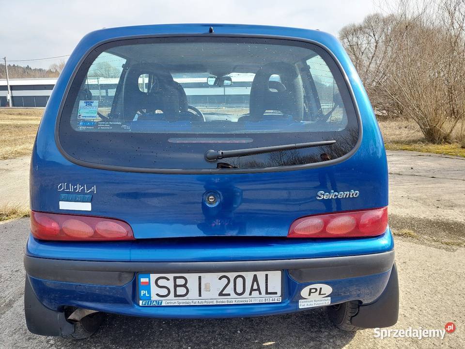 Fiat Seicento 900 BRUSH Zadbany Oszczędny radio