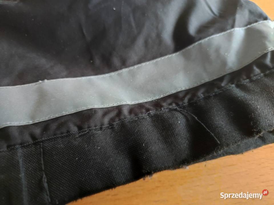 HM spodnie zimowe ocieplane czarne zimowe