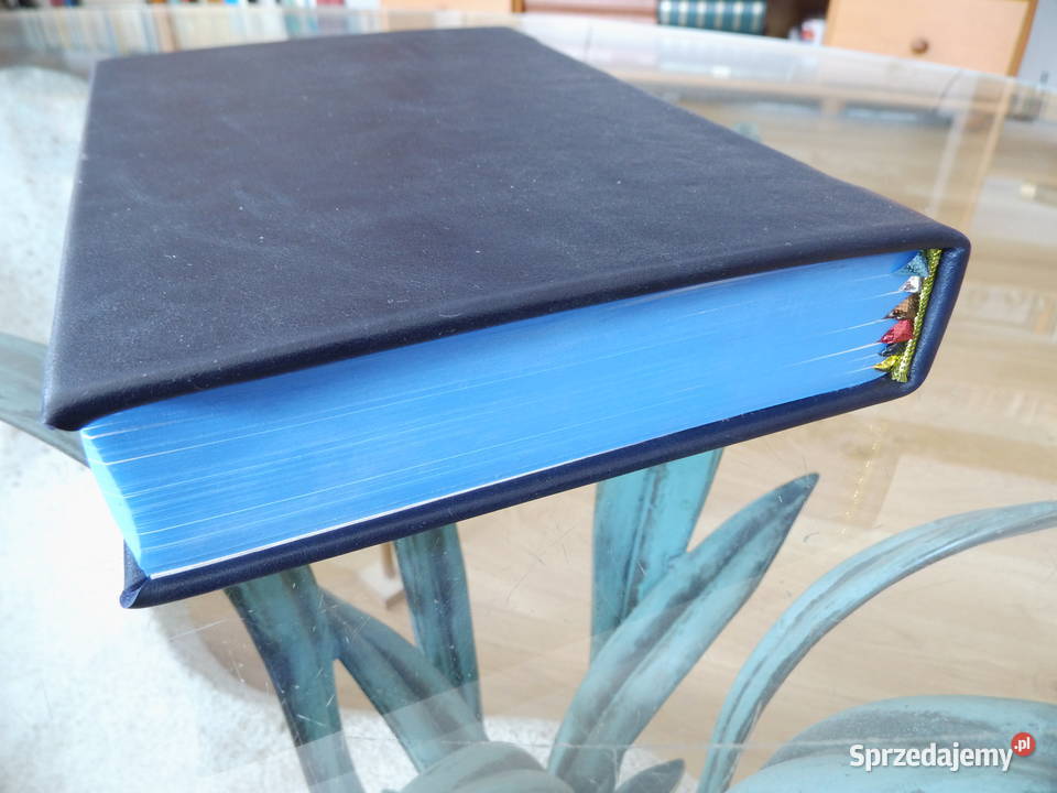 Oprawa skórzana Biblia Nowa Prezent Radzewice sprzedam