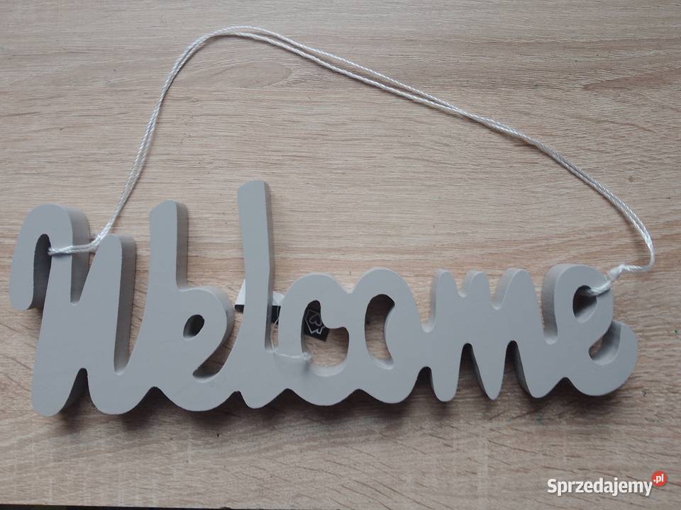 Zawieszka dekoracja drzwi Welcome małopolskie Chrzanów