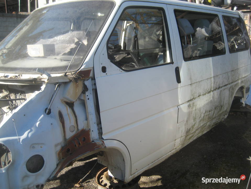 vw t4 9803r drzwi przód lewe białe osobowe Rakoniewice
