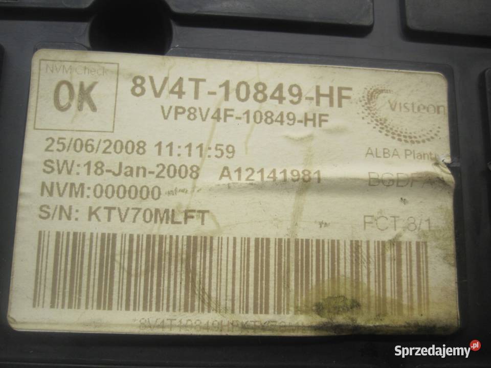 FORD KUGA MK1 I 08r licznik zegary 8V4T10849HF świętokrzyskie Kielce