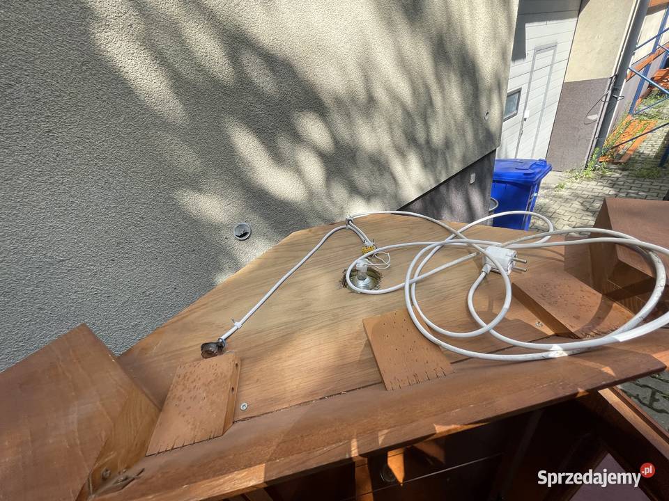 Zestaw mebli salonowych z litego drewna unikat Warszawa