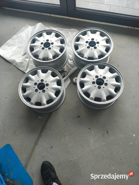 4 alufelgi mercedes 15stan okazja Samochodowe Kraków sprzedam