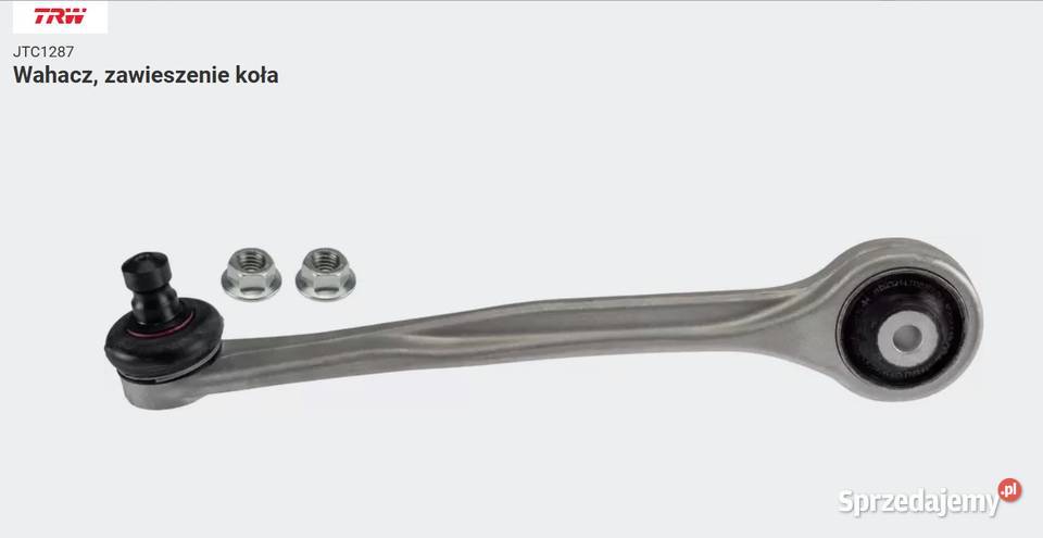 Wahacz wleczony zawieszenie kół JTC1287 TRW osobowe mazowieckie Warszawa